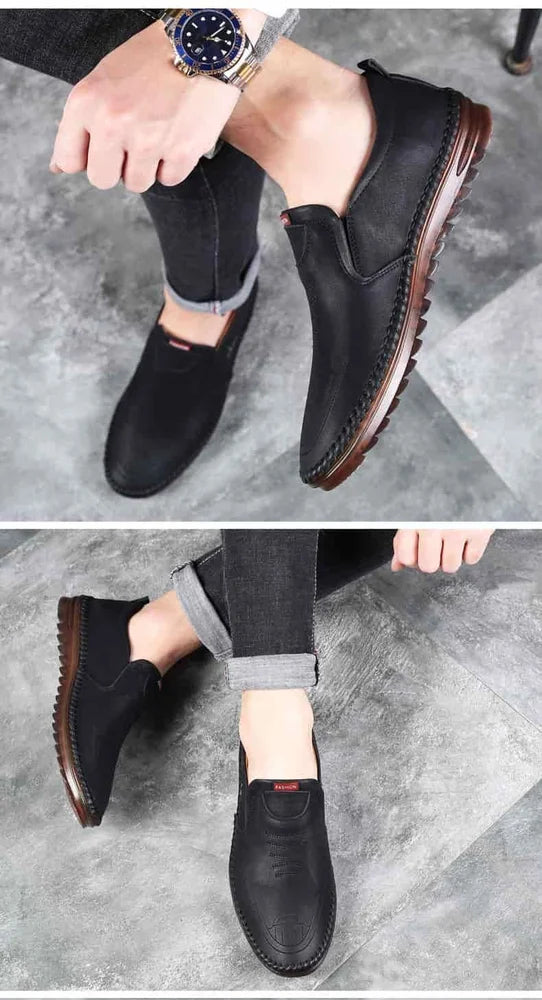 Men's casual flat outdoor sneakers with soft soles, perfect for travel and outdoor activities by Drpshippr.