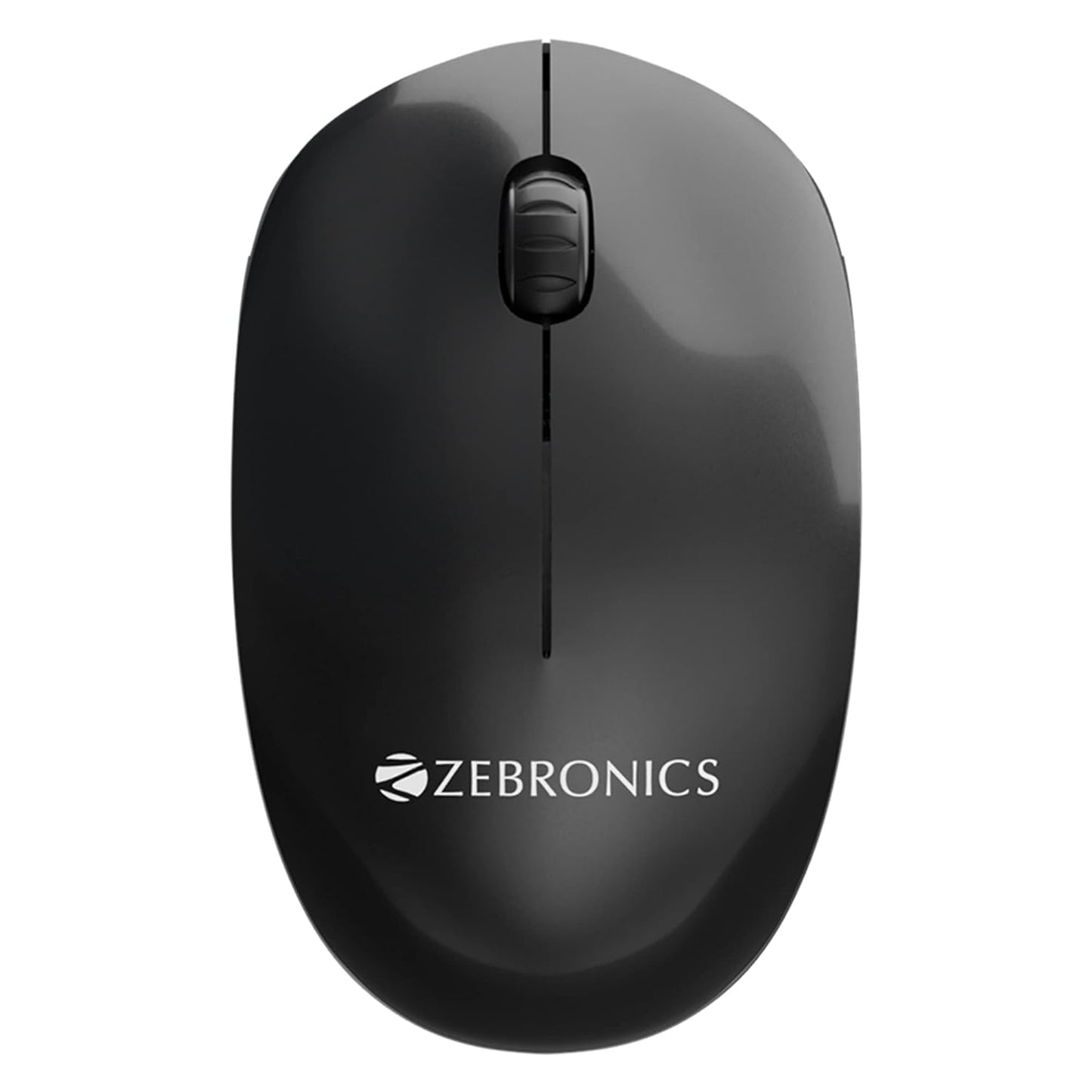 ZEBRONICS Zeb CHEETAH Wireless mouse with 1600 DPI, High accuracy, Ergonomic design Wireless Optical Mouse (USB 2.0, Black)