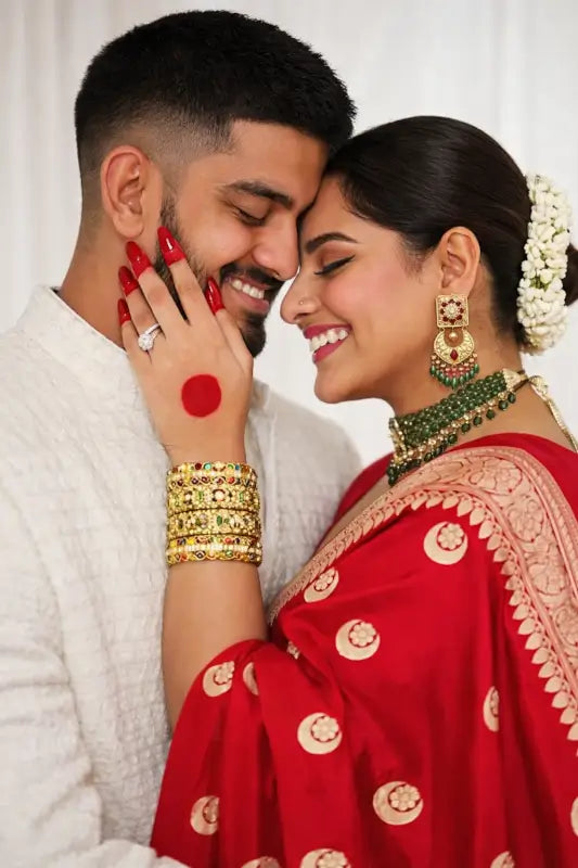 Silk Saree The Royal Red Banarasi Elegance Collection