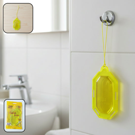 Hanging Gel Based Bathroom Air Freshener Citrus Gel (1 Pc 9.5 Gm)