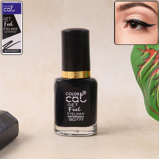 Premium Color Cat Get Feel Waterproof Eyeliner (8 Ml 1 Pc)