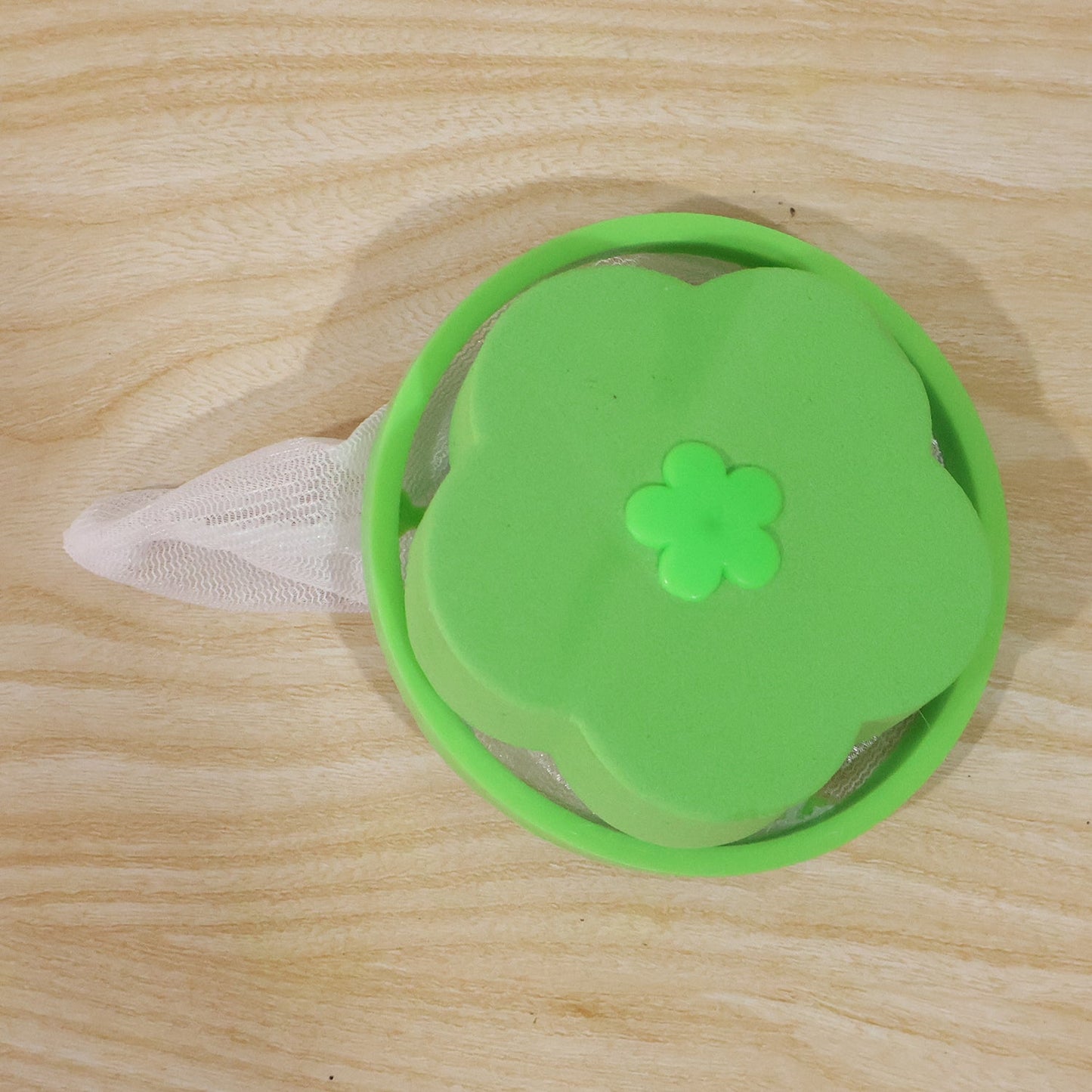 Washing Machine Floating Hair Lint Catcher Reusable Mesh Flower Filter