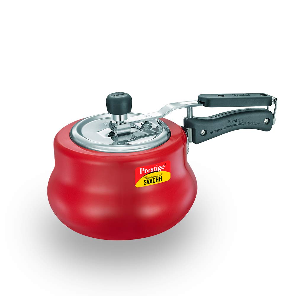 Prestige Nakshatra Duo Plus Svachh Handi 3 L Induction Bottom Pressure Cooker (Aluminium)