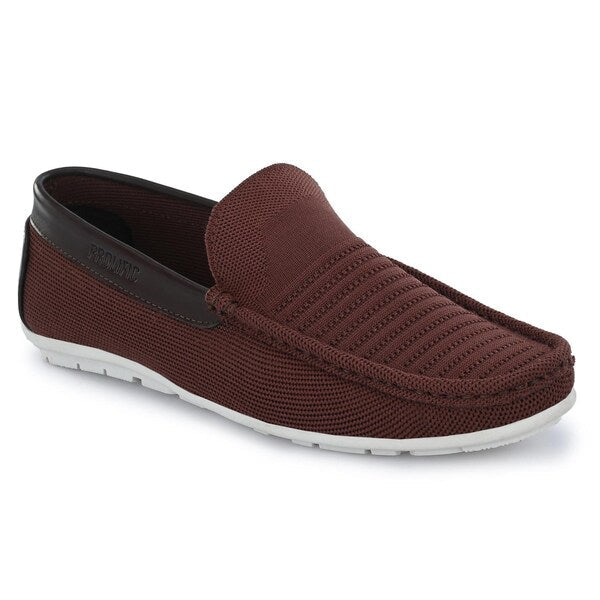 Prolific Men's Airy Mesh Loafers Brown