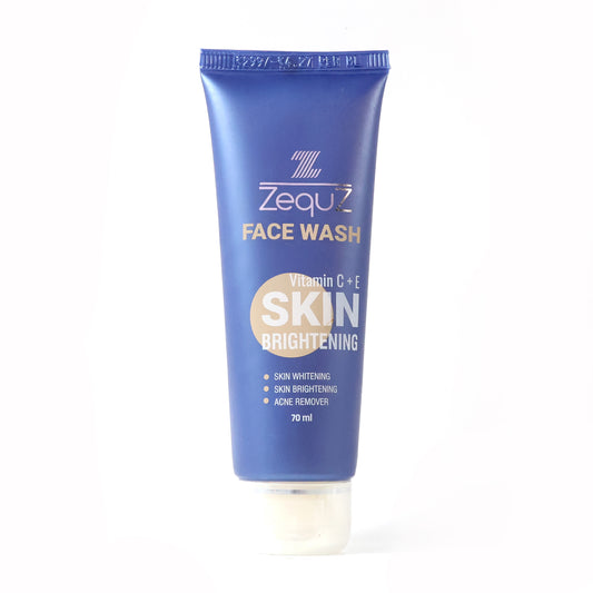 Zequz Vitamin C + E Brightening Face Wash - (1 Pc 70 Ml)