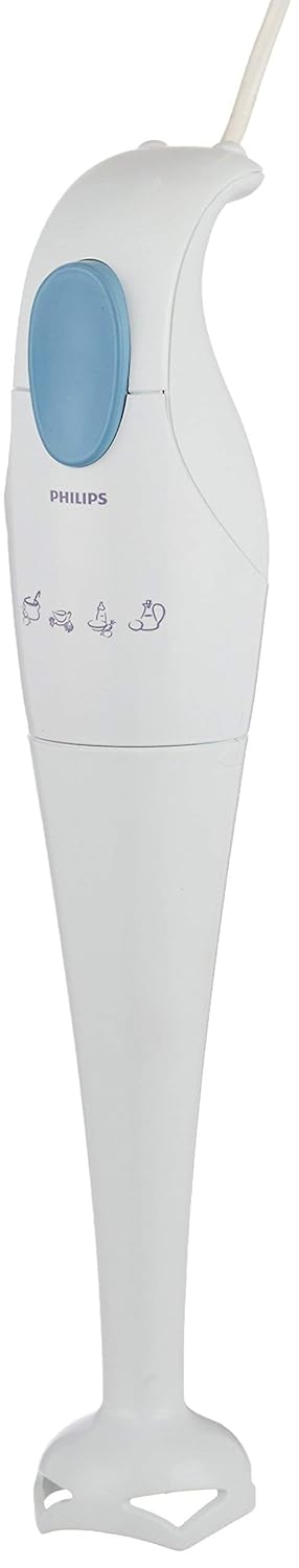 Philips HR1350/90 250 W Hand Blender (White and blue)