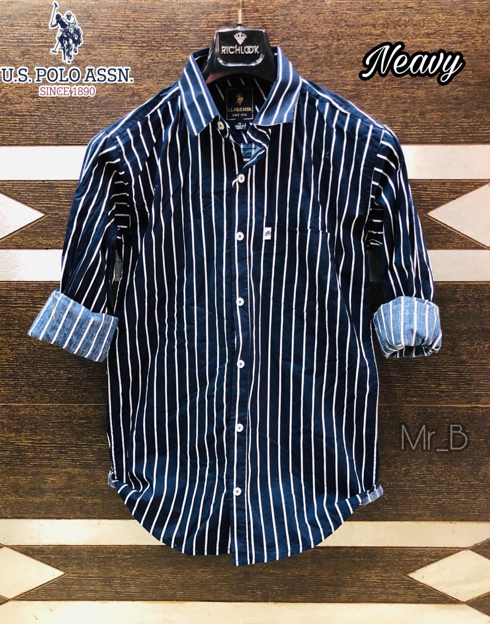 Seasons Blue Lining Mens Shirts