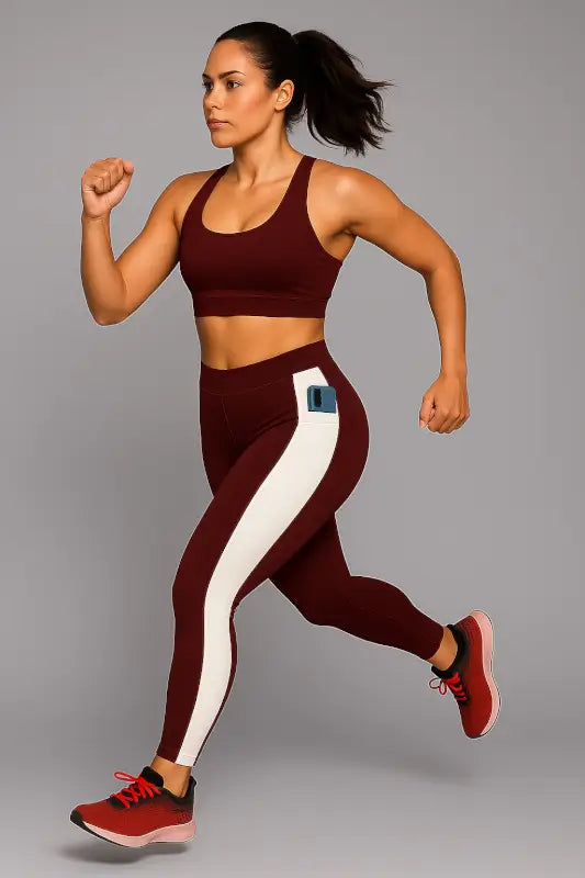 Premium Quality Activewear Yoga Tights | Mid-Waist Gym Pants | Stretchable Workout Wear for Girls or Women