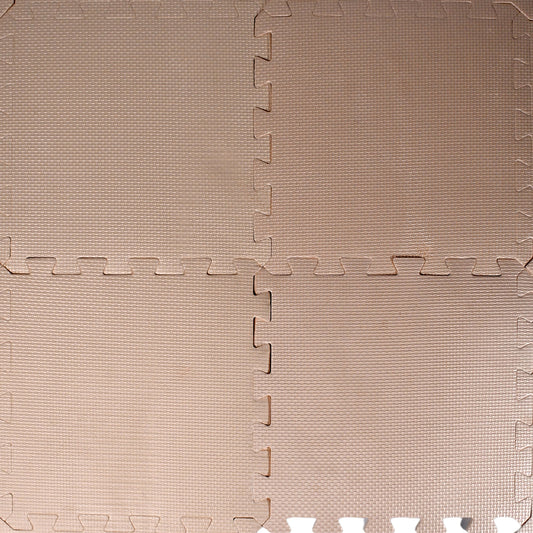 7539 Kids Mats For Floor Soft Plush Foam Babies Puzzle Interlocking Play Mats For Crawling Playing Tile Mat Carpet Rug For Infants And Toddlers (Size - 63x63cm Set Of 4pc)