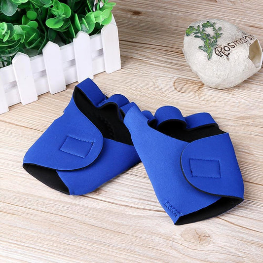 Palm Support Gloves Half Finger Gym Exercise Training Gloves Outdoor (1 Pair With Color Box)