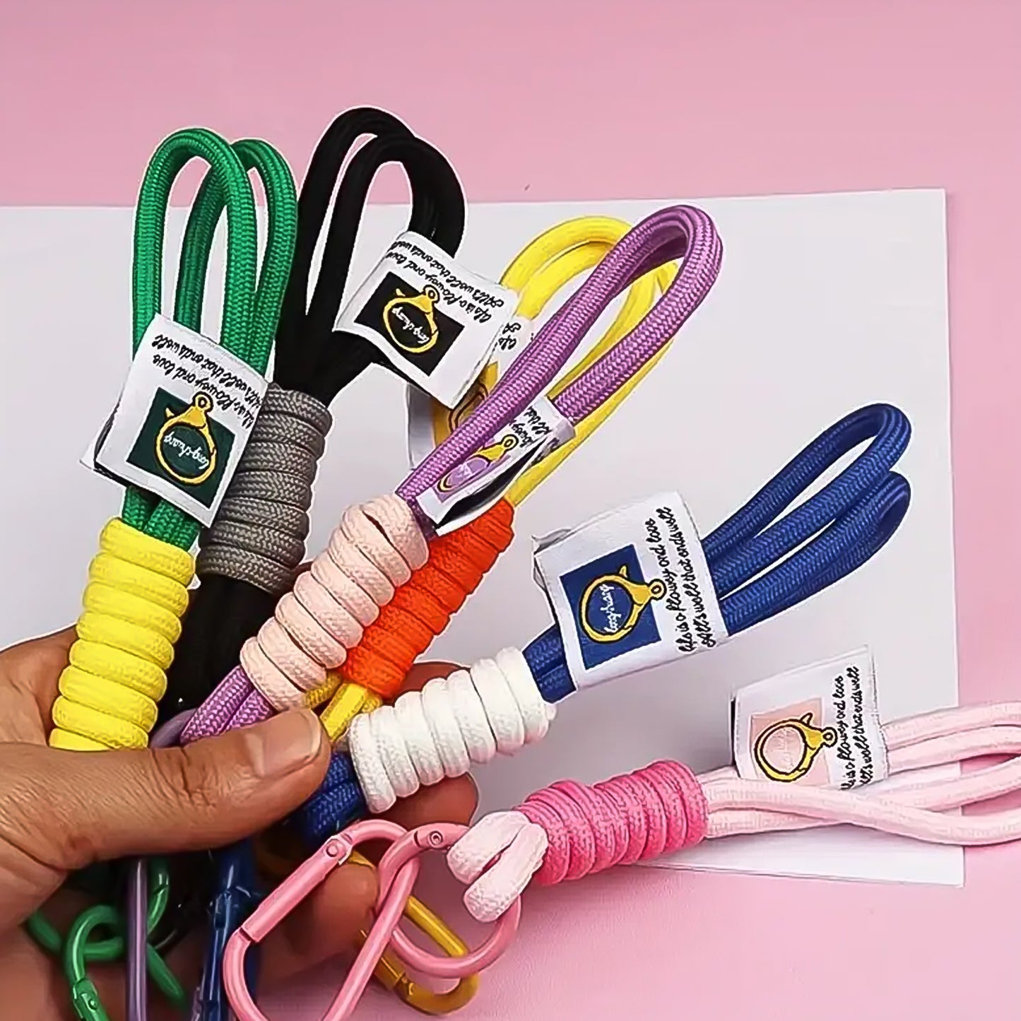 Multipurpose Hand Wrist Strap Lanyardwith Cellphone Phone Strap (1 Pc 7 Inch Multicolor)