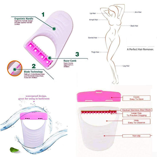 1236 Disposable Body Skin Hair Removal Razor For Women Pack Of 6