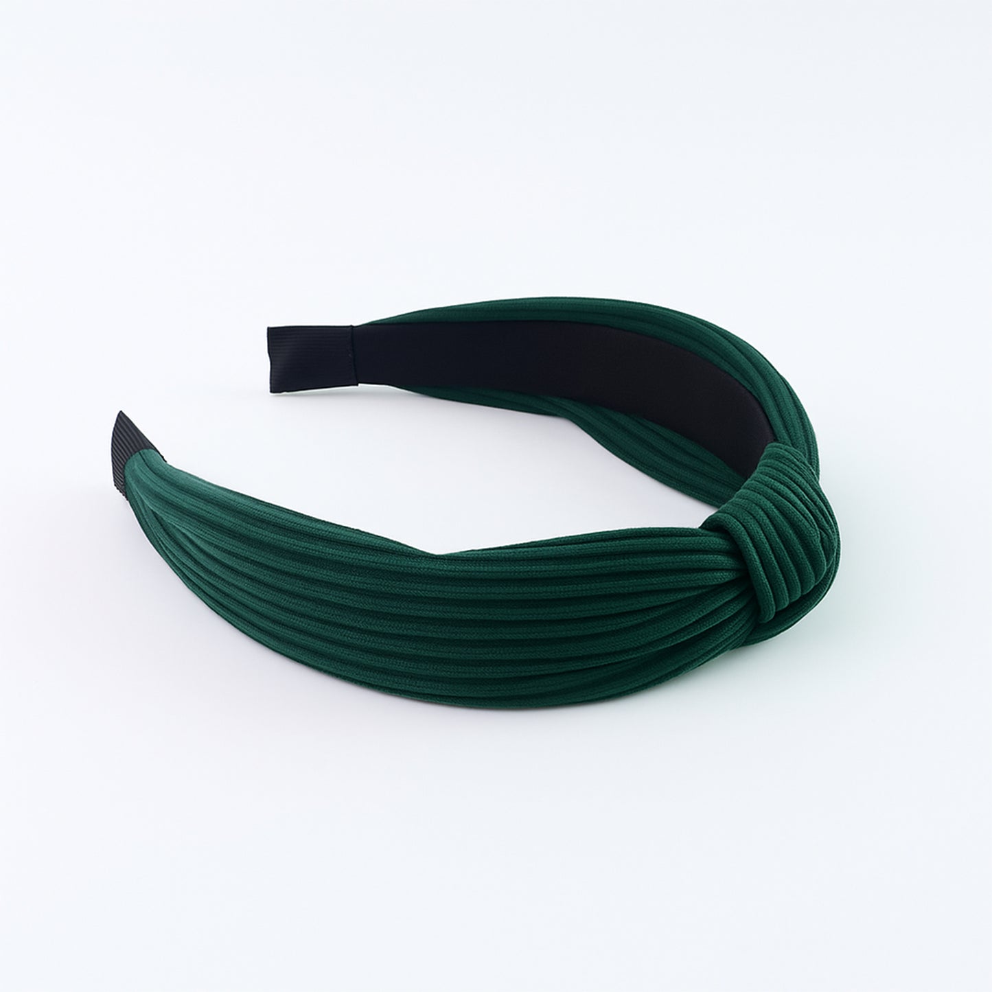 Womens Ribbed Texture Knot Design Hairband (1 Pc Mix Design)