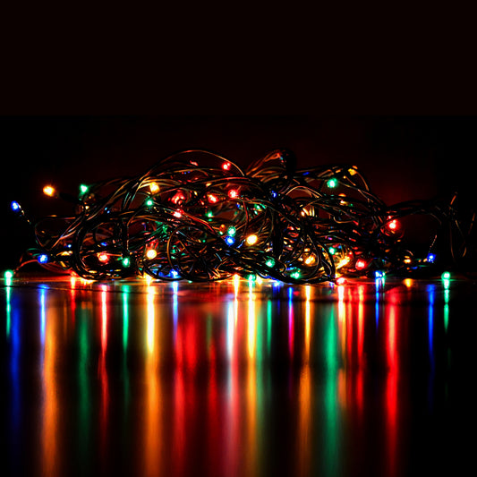 8344 3mtr Home Decoration Diwali Wedding Led Christmas String Light Indoor And Outdoor Light Festival Decoration Led String Light Multi-color Light (15l 3 Mtr)