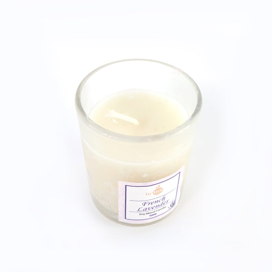 Inlief French Lavender Soy Blend Scented Candle In Glass Jar (50gm 1 Pc)