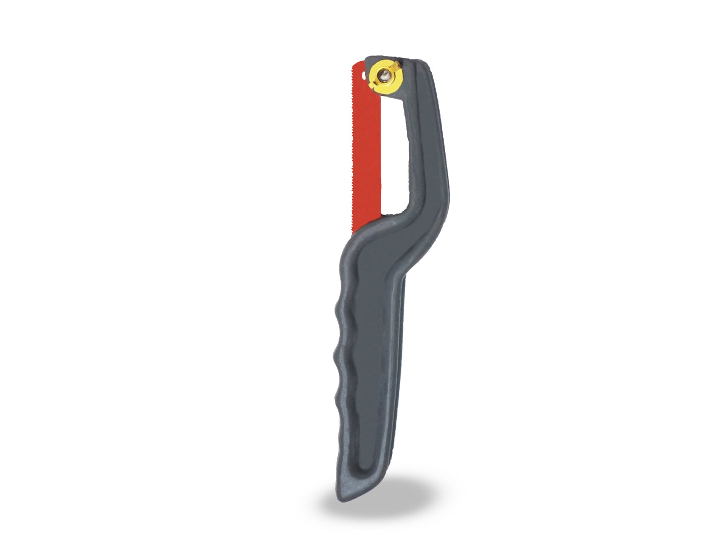 Wukusy 0536 Mini Hacksaw with metal frame and blade, compact hand saw for home improvement projects