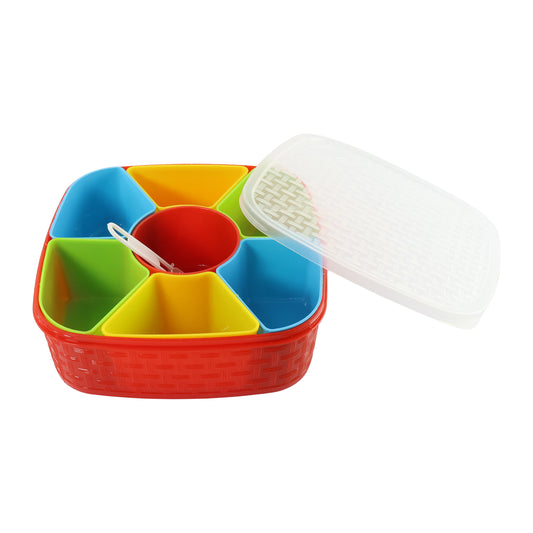 7 In 1 Dry Fruit Snack Box With Spoon