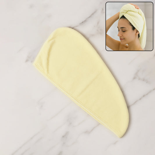 Hair Drying Towel Wrap Cap For Women (Small 1 Pc)