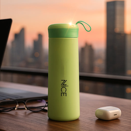 Leak-proof Plastic Vaccum Flask - (1 Pc 400ml)