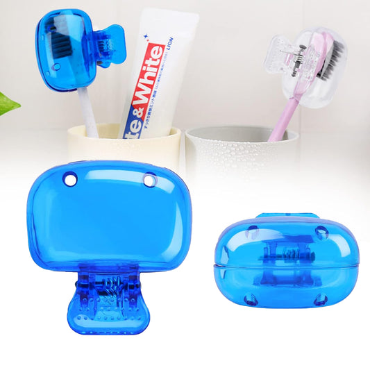 Wukusy plastic toothbrush head cover cap, protective home improvement accessory, designed to keep toothbrush heads clean and secure.