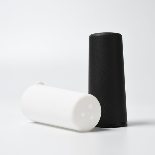 Wukusy salt and pepper dispenser for dining tables, compact spice storage for home or hotel use, new stylish design.