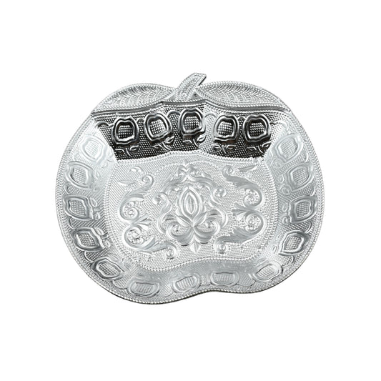 5479 Decorative Mukhwas Serving Tray Serving Mukhwas Plate Fancy Candy Tray Dry Fruit Serving Tray (1 Pc Set)
