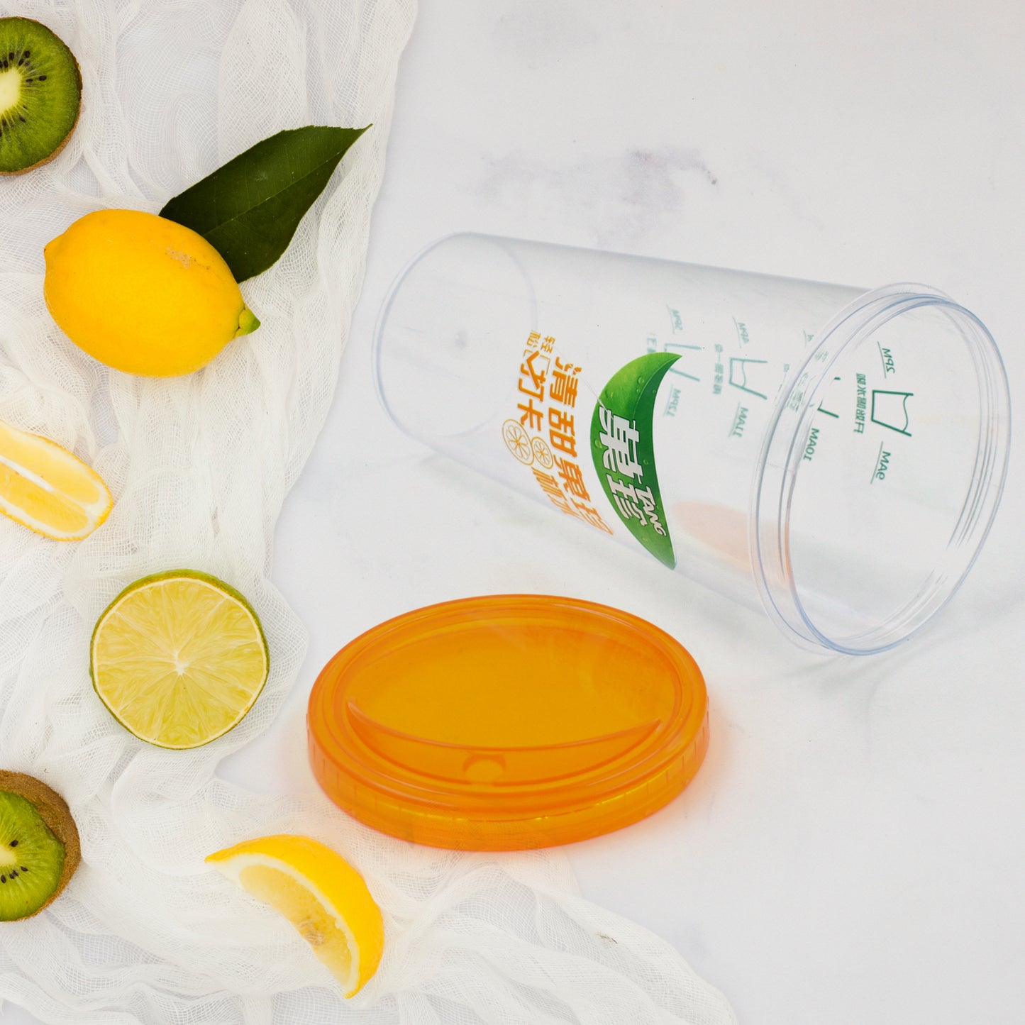 Wukusy plastic water coffee cup, portable tumbler for home, outdoor, travel, and office use, ideal for travel lovers and daily hydration.