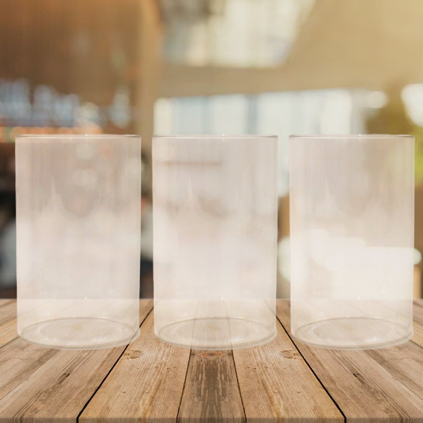 Apex Everyday Plastic Glass Set 6 Pieces Lightweight Unbreakable
