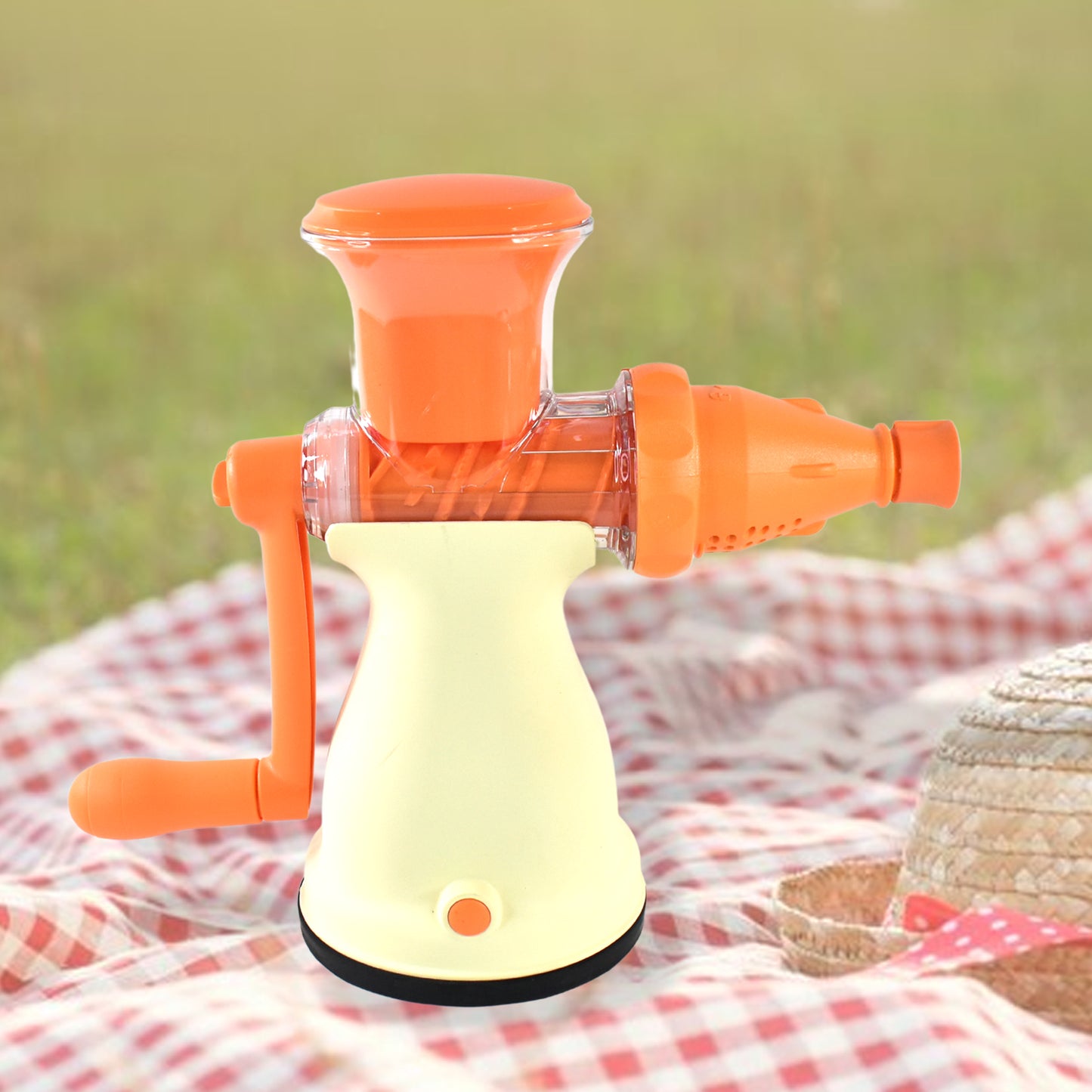 Apex Manual Carrot And Fruit Juicer Heavy-duty (1 Pc With Glass)