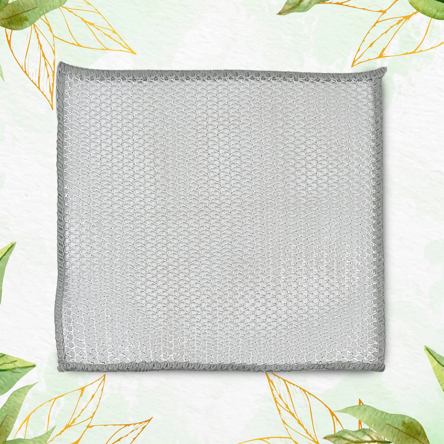 One-sided Multipurpose Microfiber Cloths Scrubber (1 Pc 20x20 Cm)
