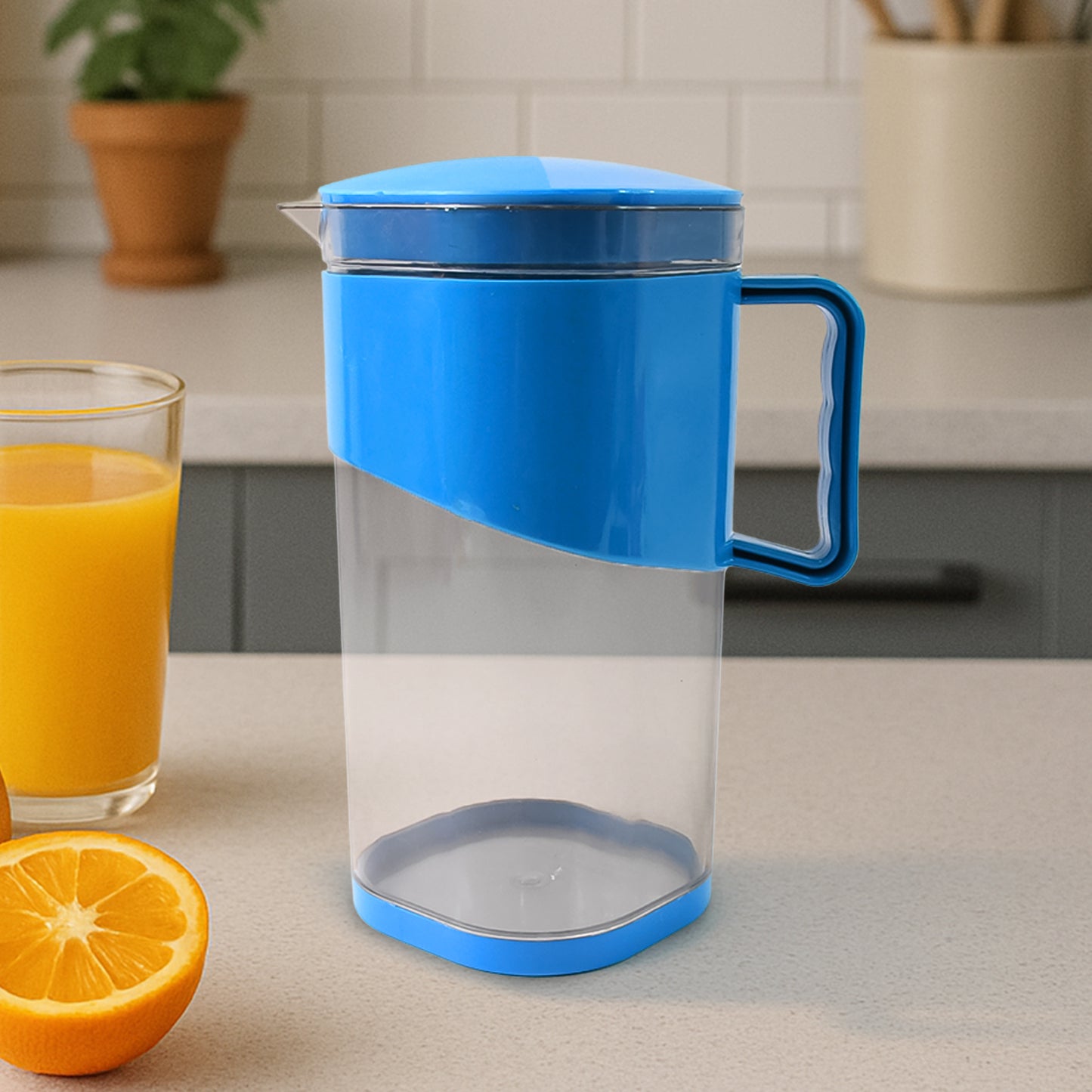 Urban Jug 1.8 Litre Bpa-free Plastic Water Juice Jug With Lid And Handle