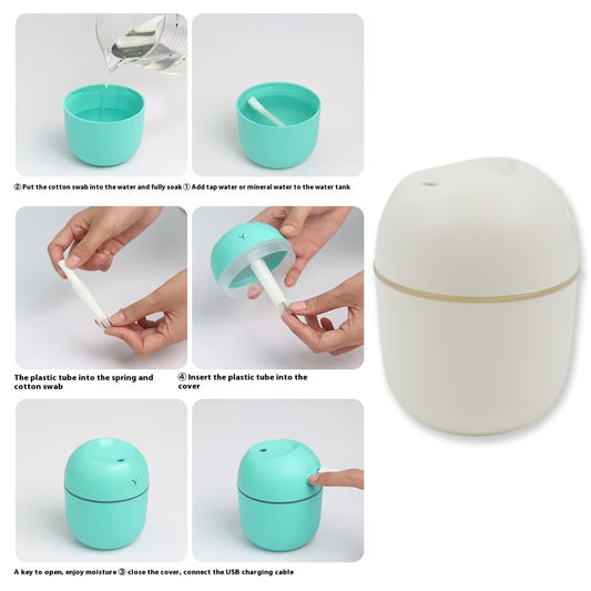 Humidifier Household Plastic Aromatherapy Machine (220 Ml 1 Pc)