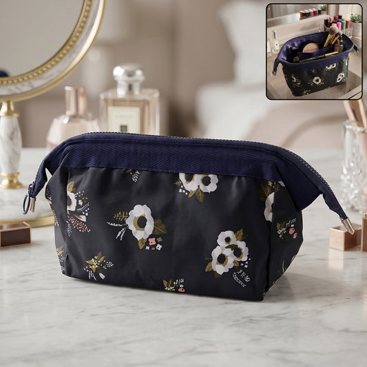 Stylish Multipurpose Cosmetic Storage Pouch Bag (1 Pc 18x12 Cm)