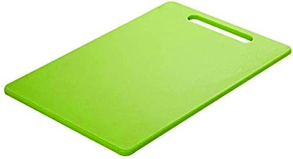 Wukusy plastic kitchen chopping board with a large surface for chopping vegetables and preparing food.