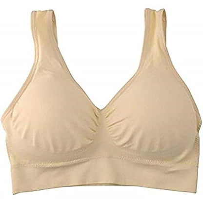 Beautiful Padded Bra - Stretchable Soft Lycra Net Fabric, Ideal for Everyday Wear combo of 2