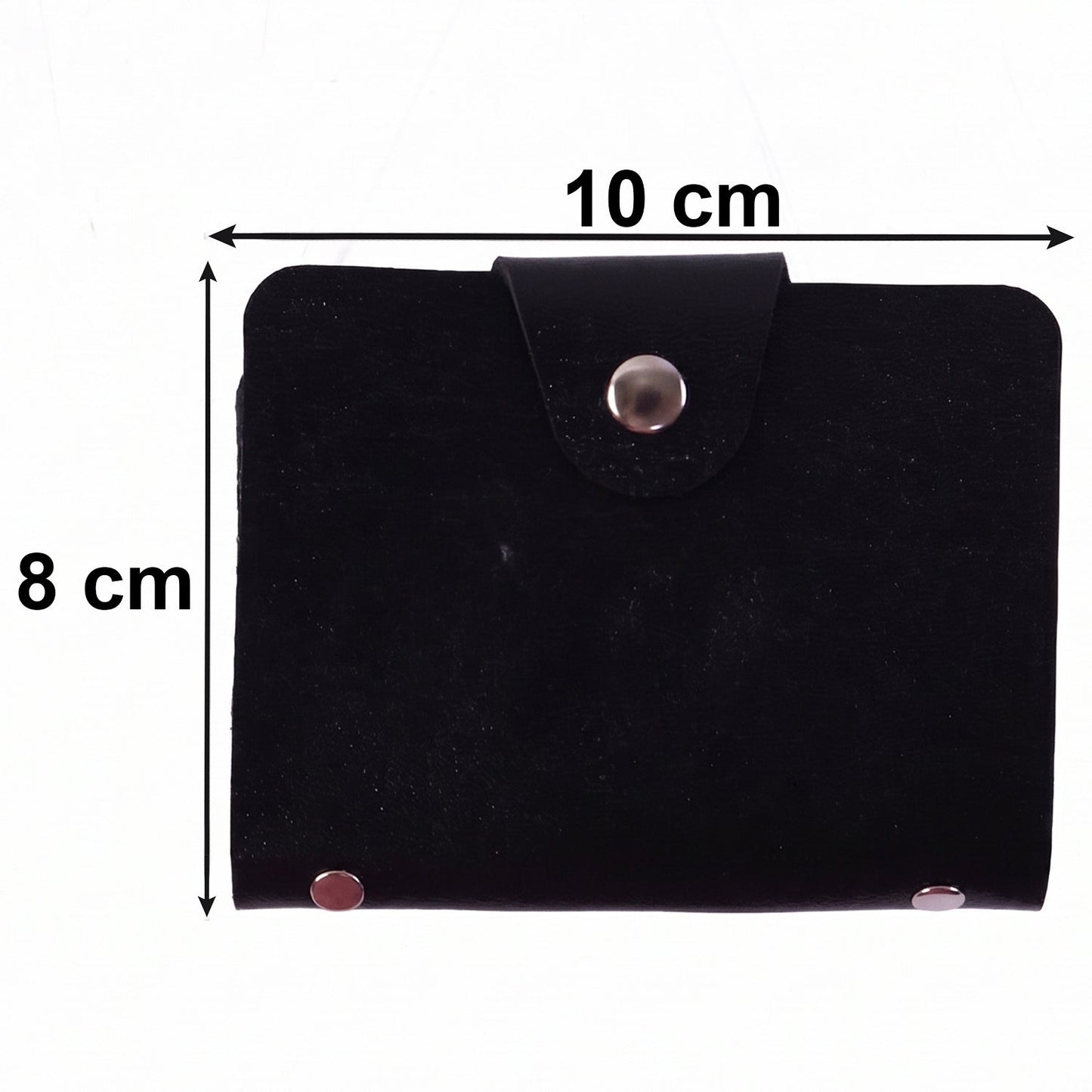 Card Holder Wallet  Slim Durable Pu Leather Organizer For Cards