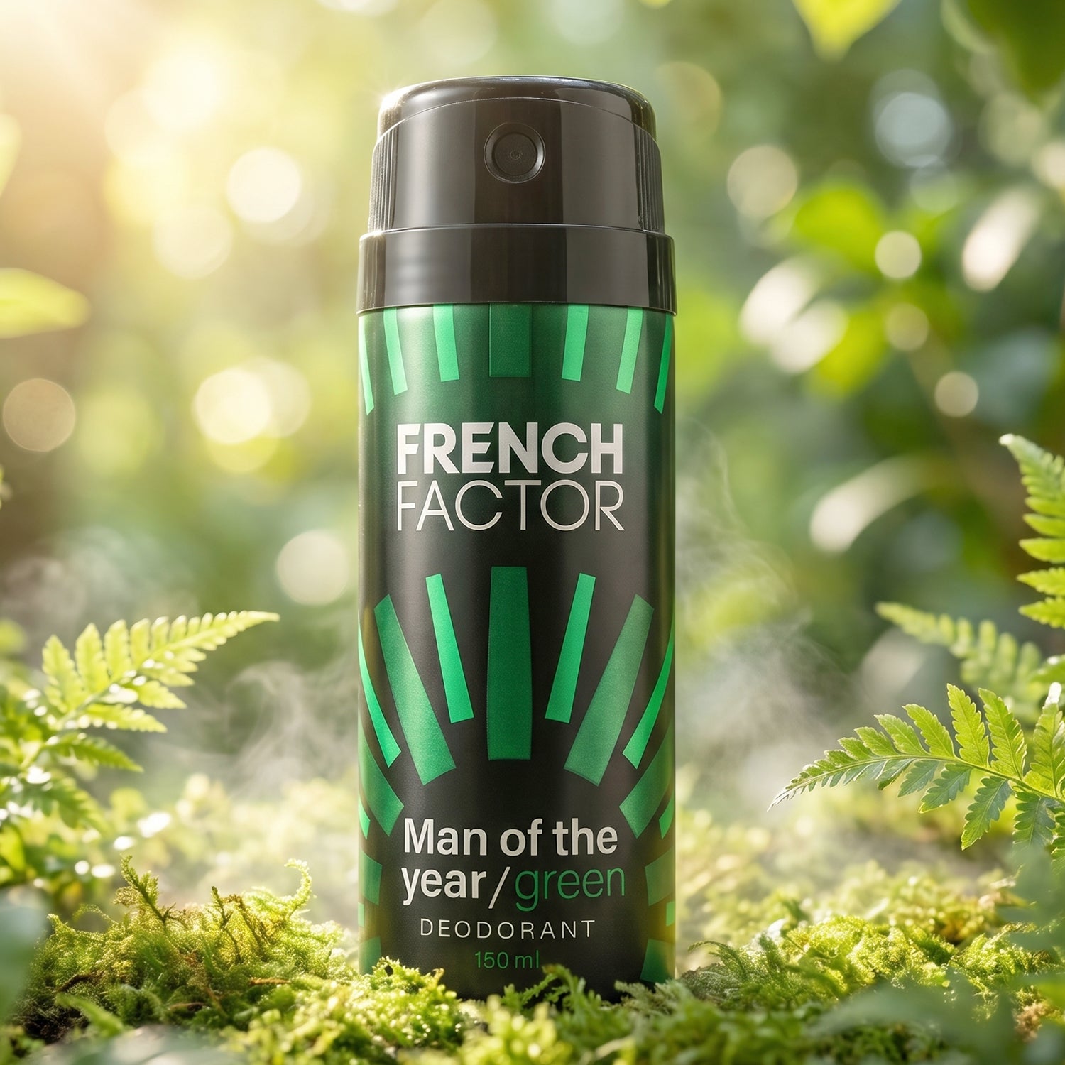 French Factor Man Of The Year Green Body Spray (1 Pc 150 Ml)