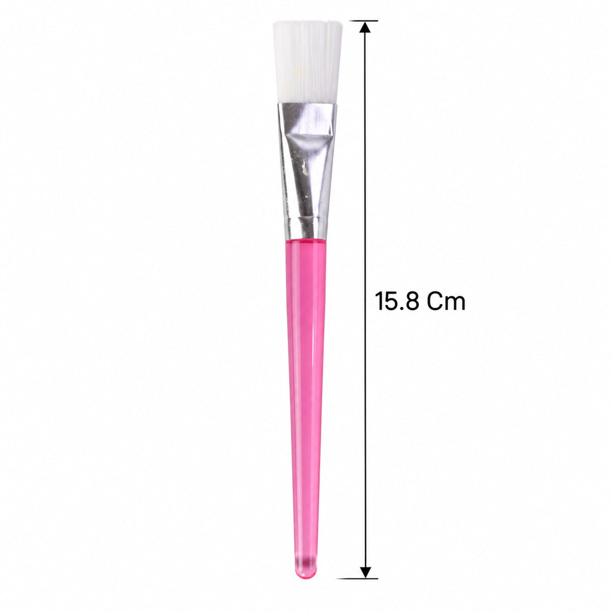 Wukusy flat face mask brush set with four brushes for even skincare application at home or salon.