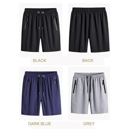 Men's Cotton Polyester Shorts pack of 3, casual summer shorts by Dropdash, featuring comfortable fabric and versatile design.