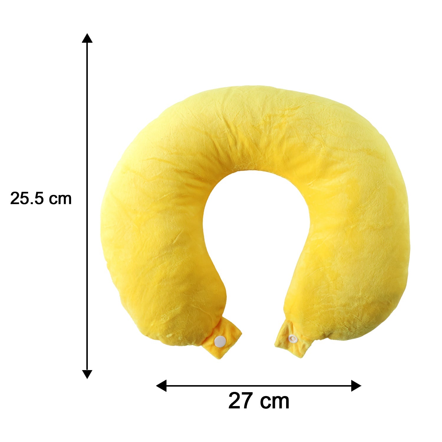 Wukusy soft U-shaped travel neck pillow for head support, ideal for flights, with cushioned design for comfort during travel