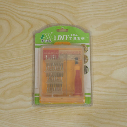 Magnetic Precision Screwdriver Set Handle Detailed Fastening And Repair Work (32 Pc)