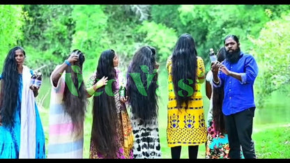Two bottles of Drpshippr Adivasi Neelgiri Herbal Hair Oil, 100ml each, in a pack for natural hair care and scalp nourishment.