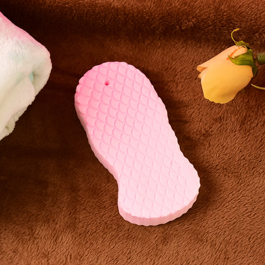 Wukusy 12-pack ultra soft exfoliating sponges for body and face, gentle dead skin remover and scrubber for women and men.