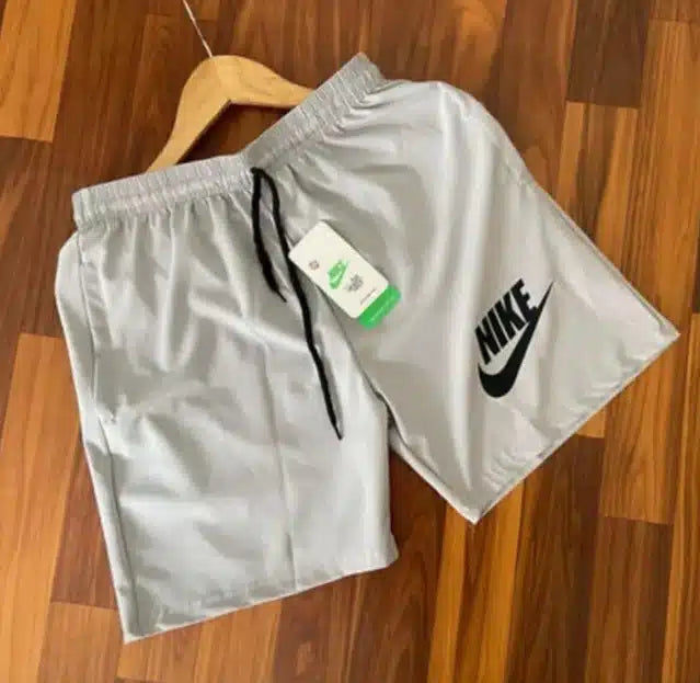 Off-white Lycra printed men's shorts in size S, stylish and comfortable men's shorts with vibrant print details.
