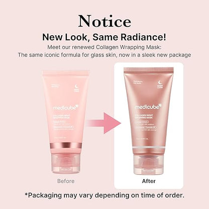 Medicube Collagen Overnight Wrapping Peel Off Facial Mask Pack of 1