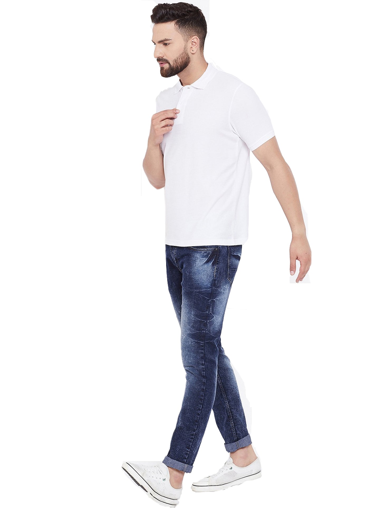 Ketex Cotton Blend Half Sleeves Polo Tshirt (Pack of 4)