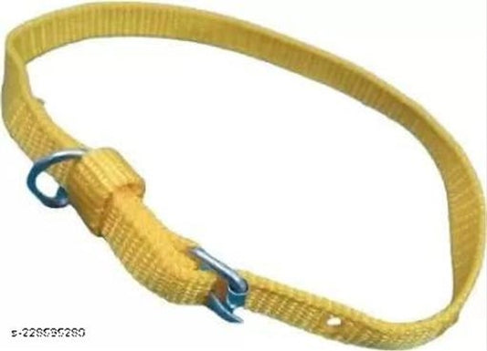 Nylon Coller 0.5 mm Neck Belt for Dog (Multicolor, S)