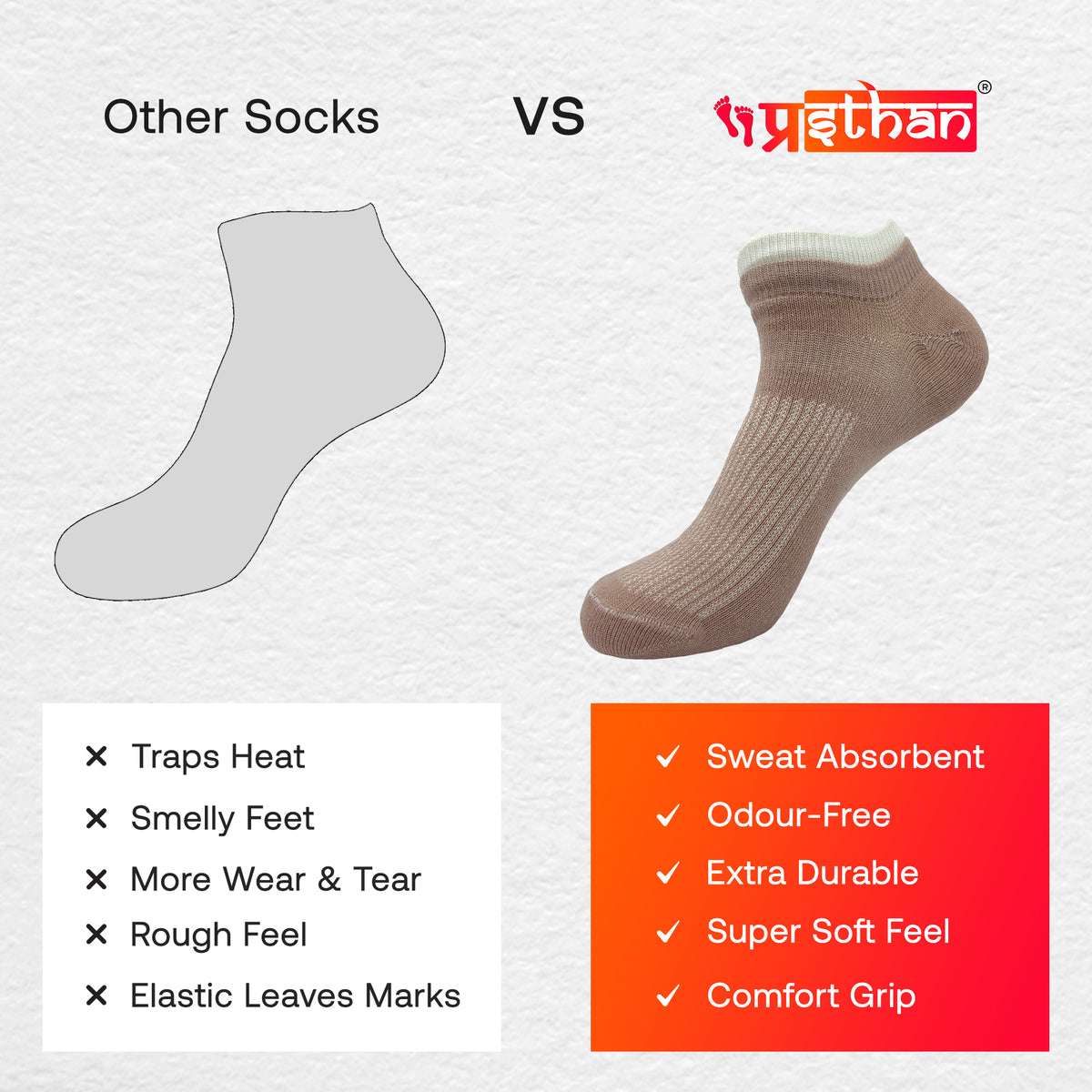 Men & Women Woven Ankle Length Socks (Pack of 8)