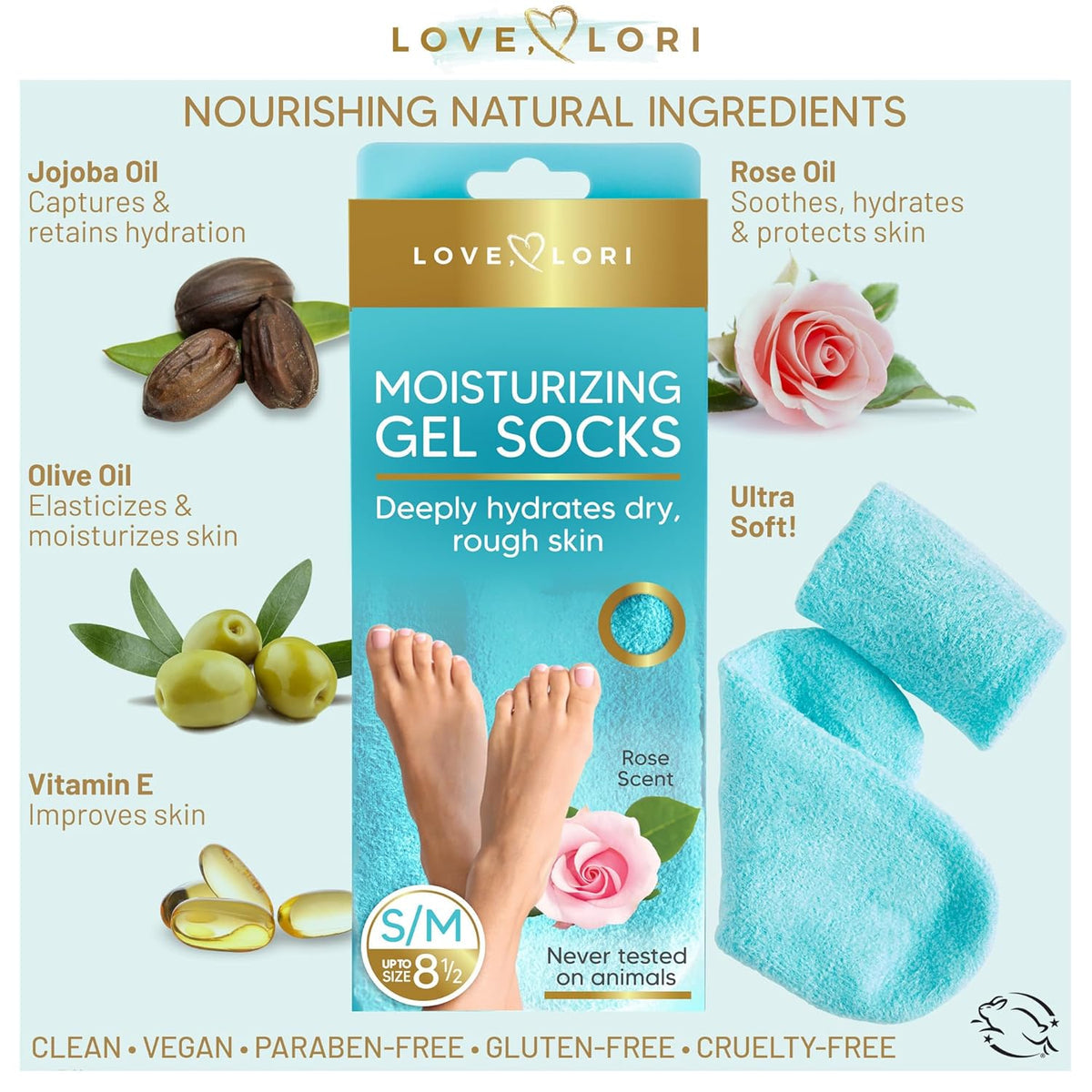 Foot Spa Pedicure Silicone Socks For Men & Women (Pack of 2)
