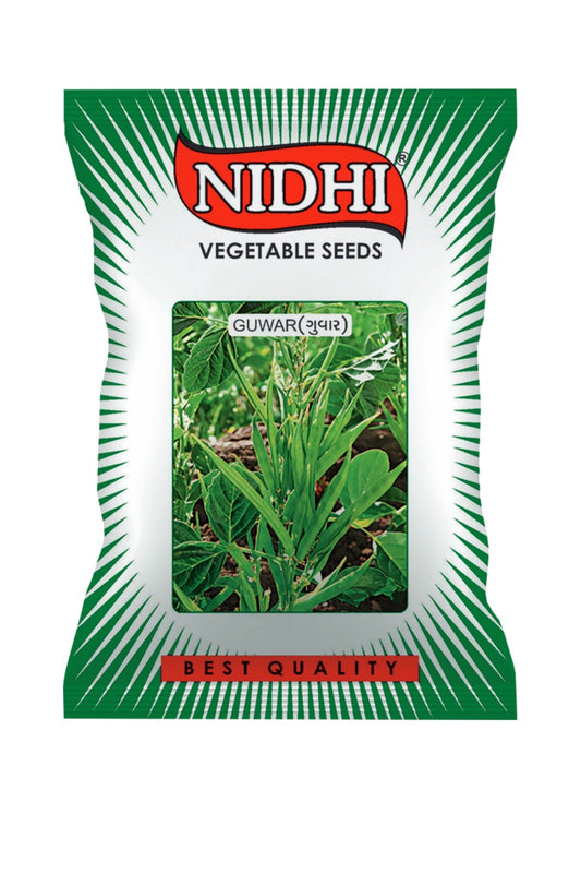 Vegetable seeds (Guwar) Tested And Packed For Home, Terrace and Kitchen Gardening